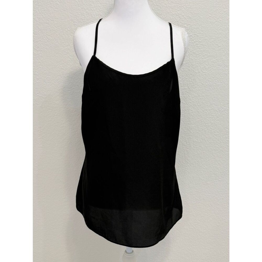 J. Crew Black Lightweight Sleeveless Blouse